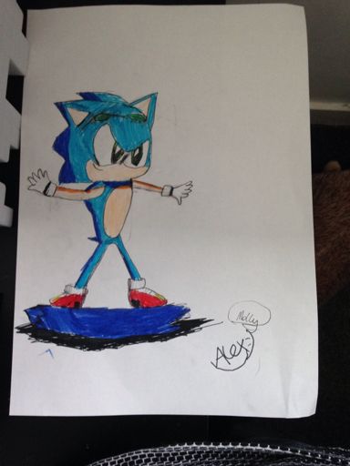 Sonic riders drawing by me | Sonic the Hedgehog! Amino