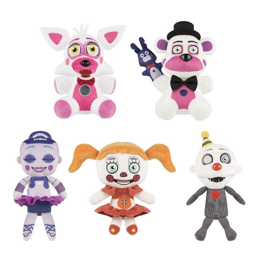 fnaf sister location plushies