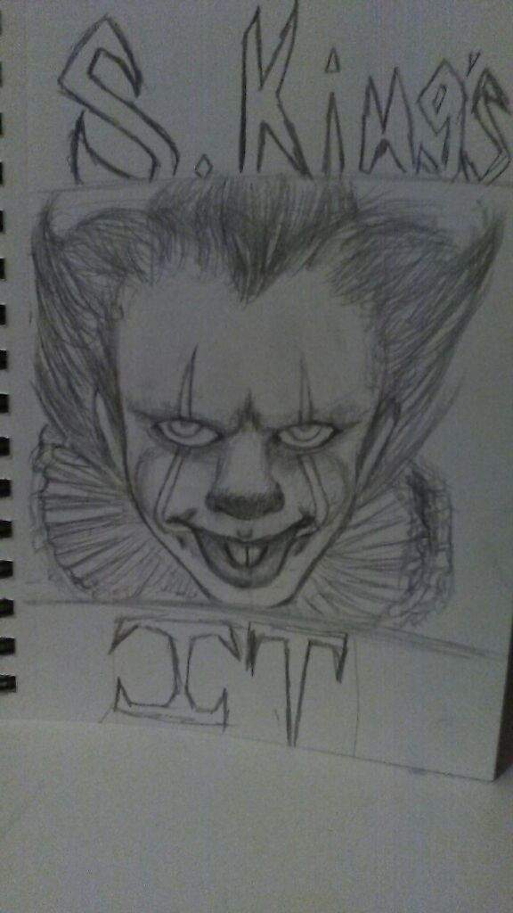 Pennywise Pencil Drawing 