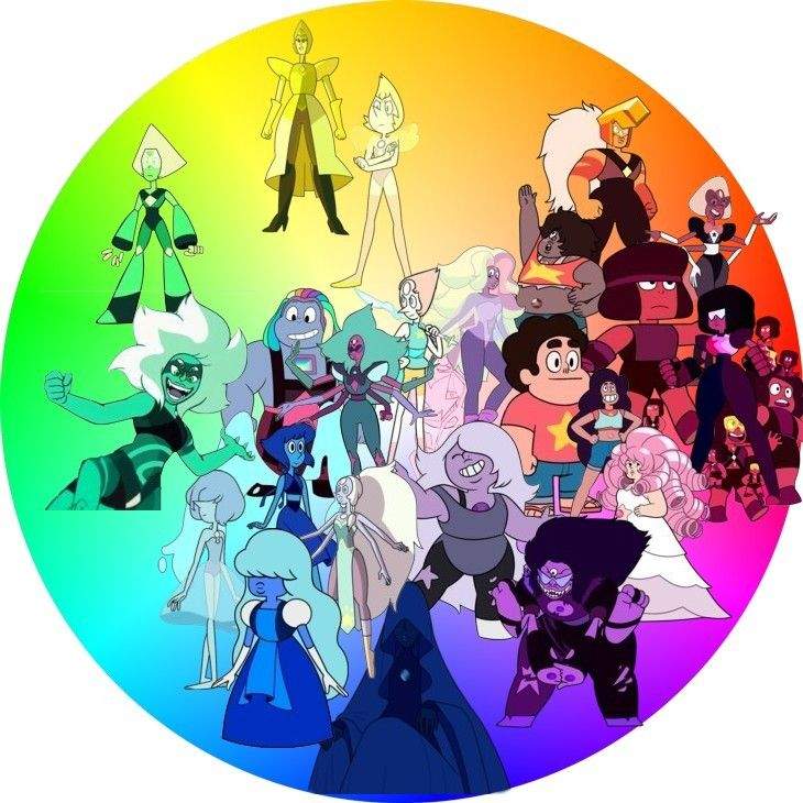 Gem Color Wheel | Steven Universe Amino