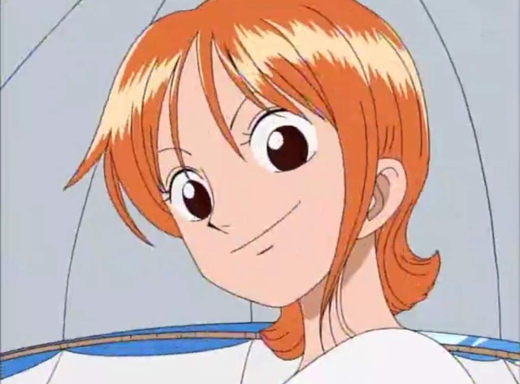 Nami’s first scene in the entire show is of her being on the ship when she ...