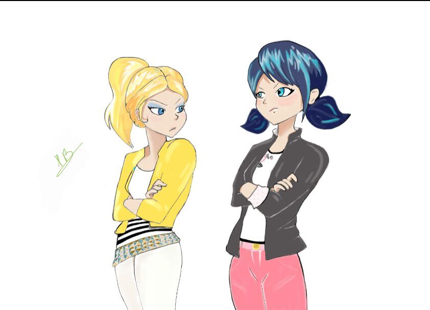 🐞Batalla de rap - Marinette vs Chloe (Dibujo/Edit + Video)🐝 ...