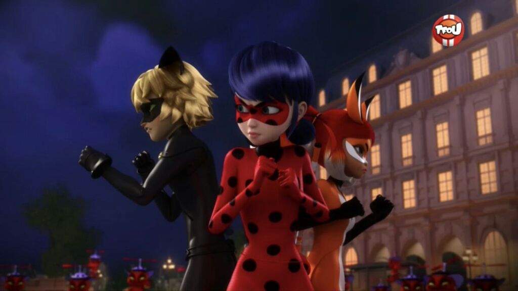 Ladybug, Cat Noir y Rena Rouge | •Miraculous Ladybug Español• Amino