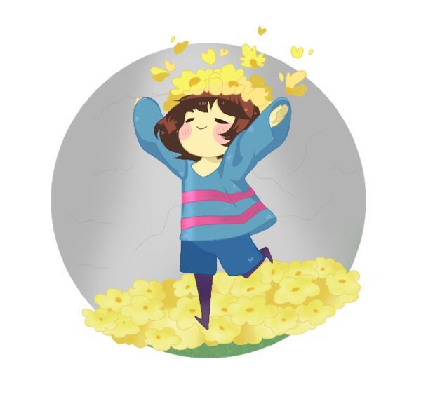 Frisk The Beautiful Flower Edit Undertale Amino