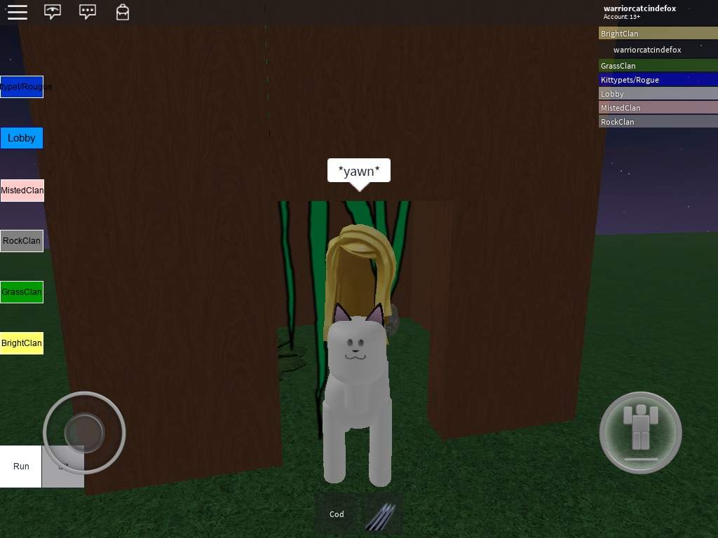 Warrior Cats Forest Territory Roblox Morphs