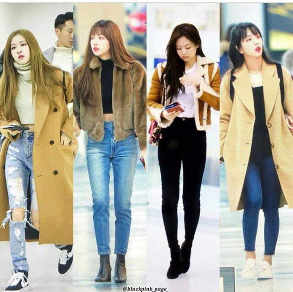 BlackPink Airport Outfits | K-Pop Amino