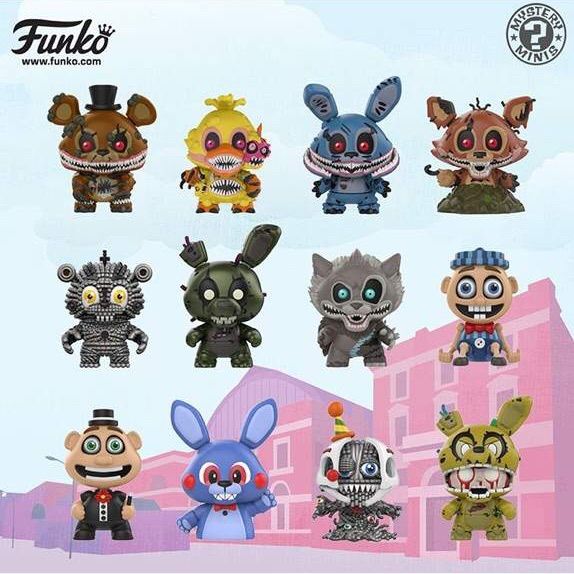 new fnaf pops