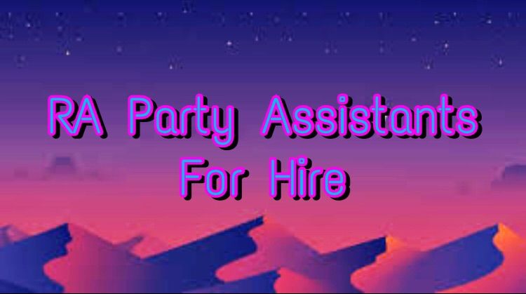 Ra Party Helpers Needed New Role Roblox Amino - hiring builders roblox amino