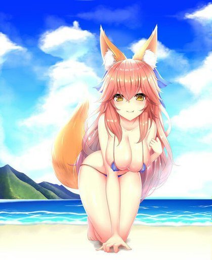 Hot anime fox girl