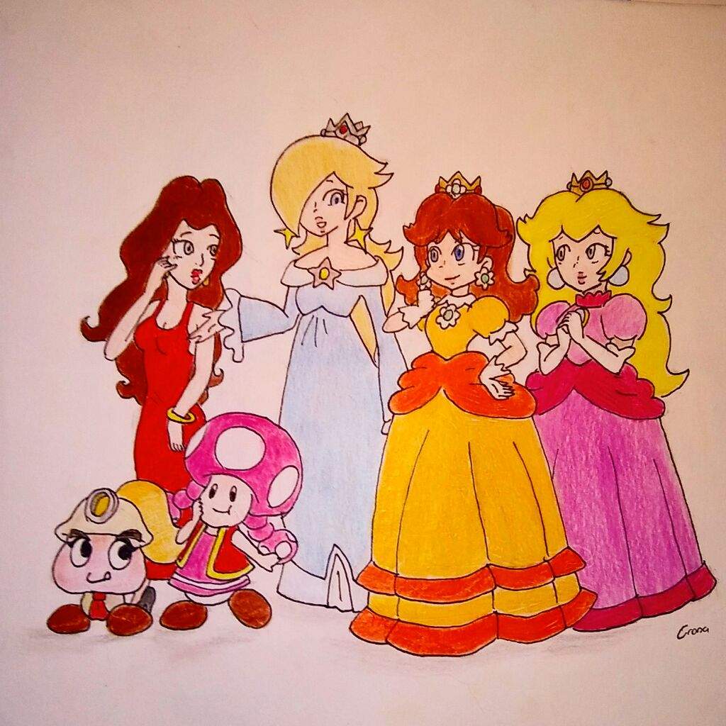 Mario Girl Characters