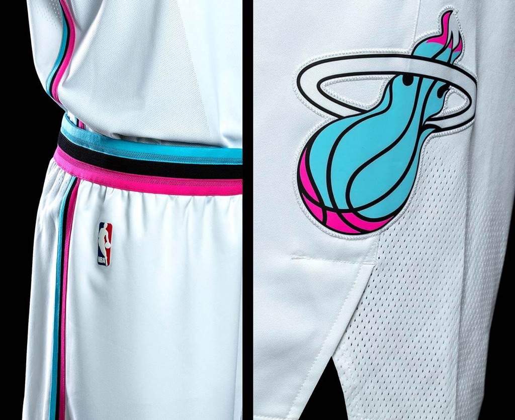 miami heat jersey pink and blue