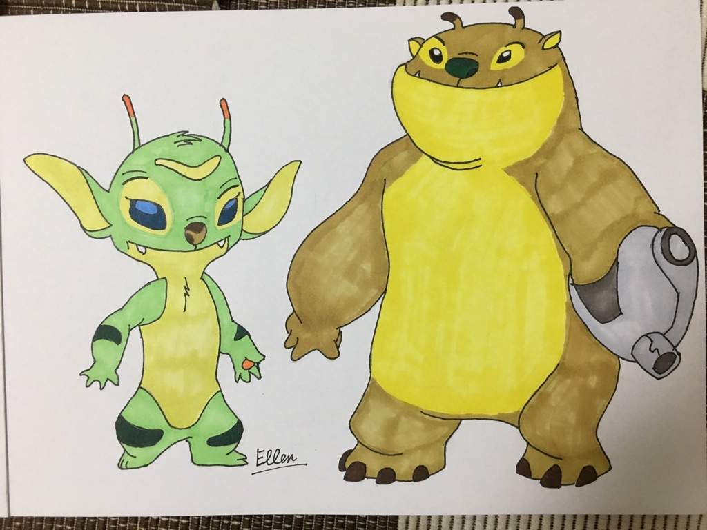 Stitch’s Cousins Drawing #9 | Disney Amino