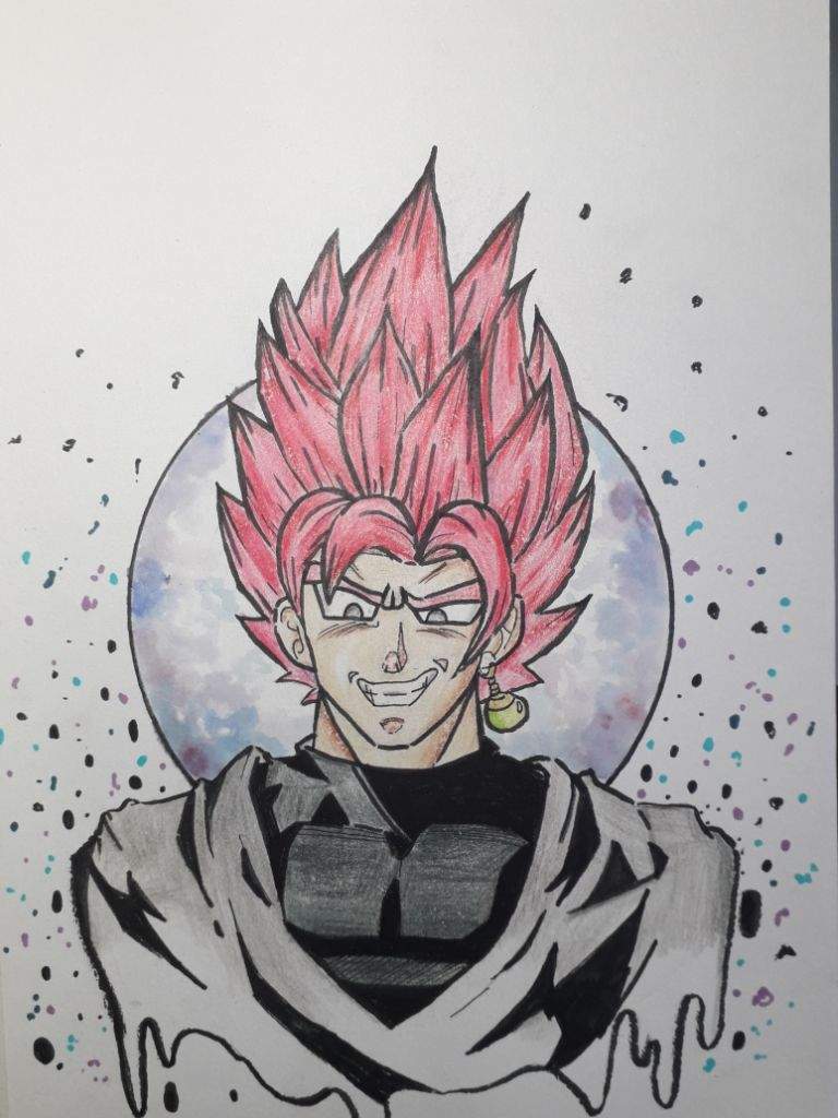 Mi Dibujo De Goku Black Rose Nok Dibujarte Amino 0976