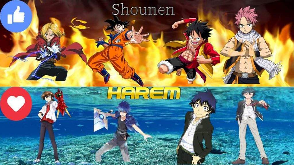Shounen vs Harem | Anime Amino
