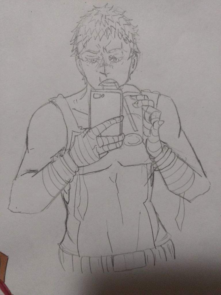 OC boxer Dude art(my ideal anime guy) | Anime Amino