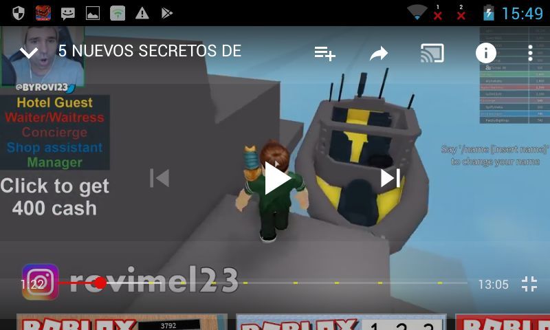 videios de cada muerte mil robux robi23