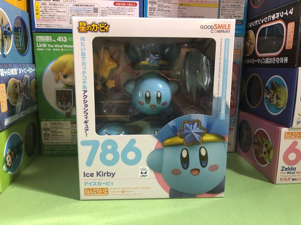 ice kirby figure