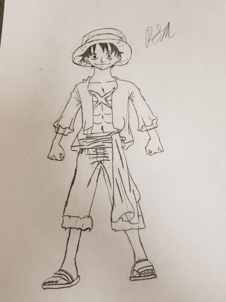 My Attempt At Monkey D. Luffy | Anime Amino