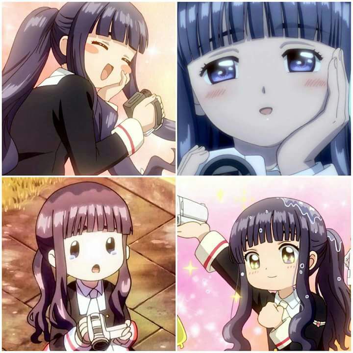 Tomoyo cute expression in episode 3! She is a cutie! | Cardcaptor ...