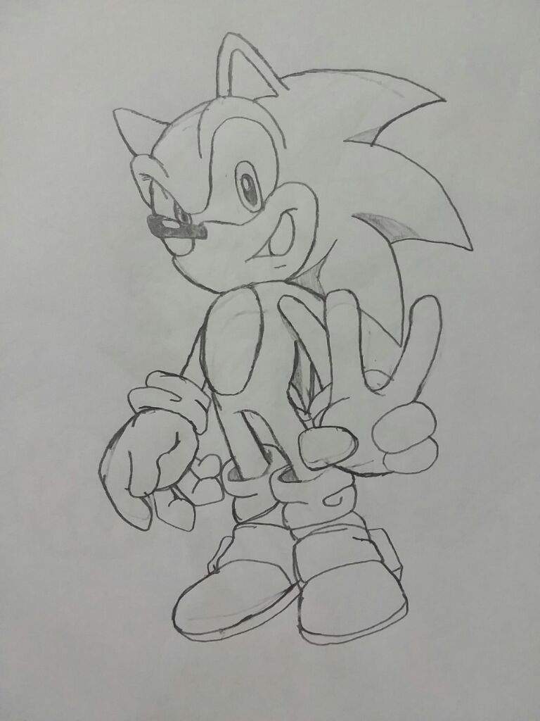 My sonic art | Sonic the Hedgehog! Amino