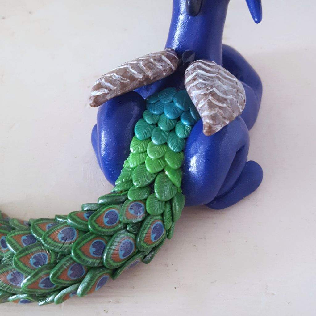 Peacock dragon | Crafty Amino