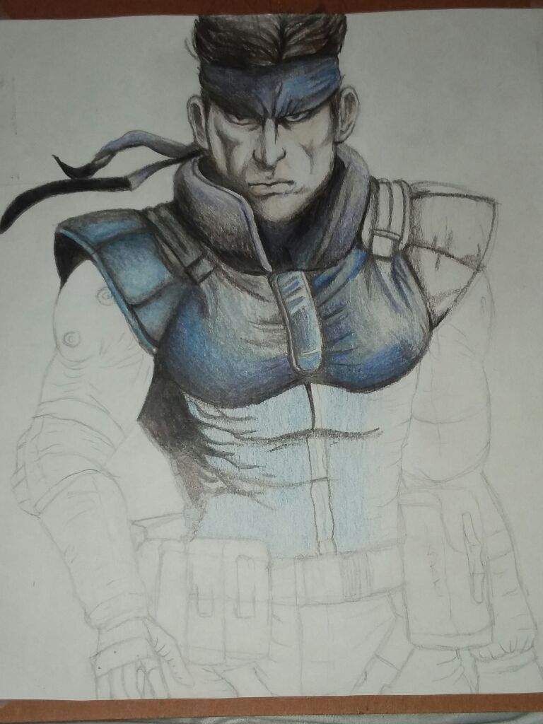how to draw solid snake how to draw solid snake