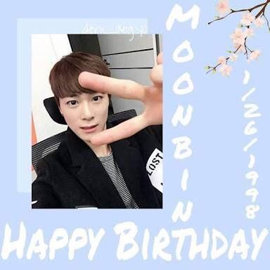 HAPPY BIRTHDAY MOONBIN! | LYRICAL MUSICAL ENTERTAINMENT Amino