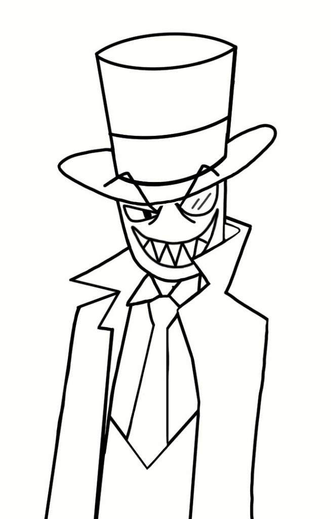 ||FanArt|| Black Hat | Villanos/Villainous •Español• Amino