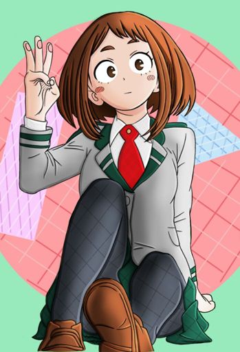 Uraraka Manga Coloring | My Hero Academia Amino