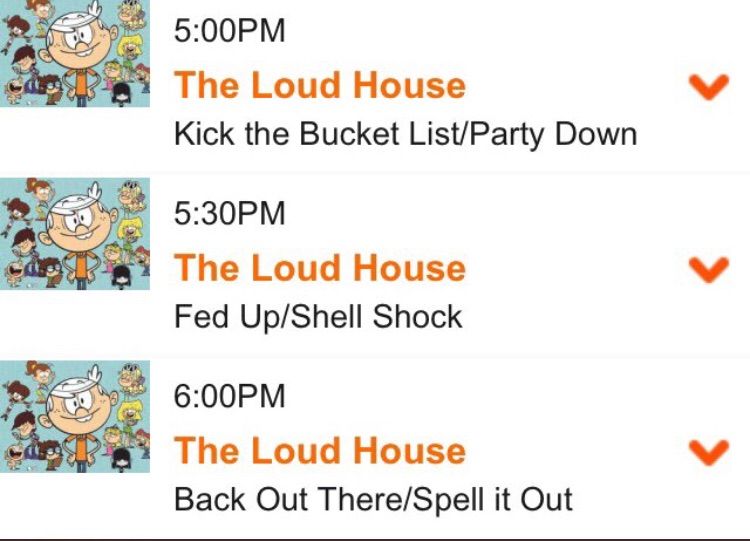 the loud house kick the bucket list