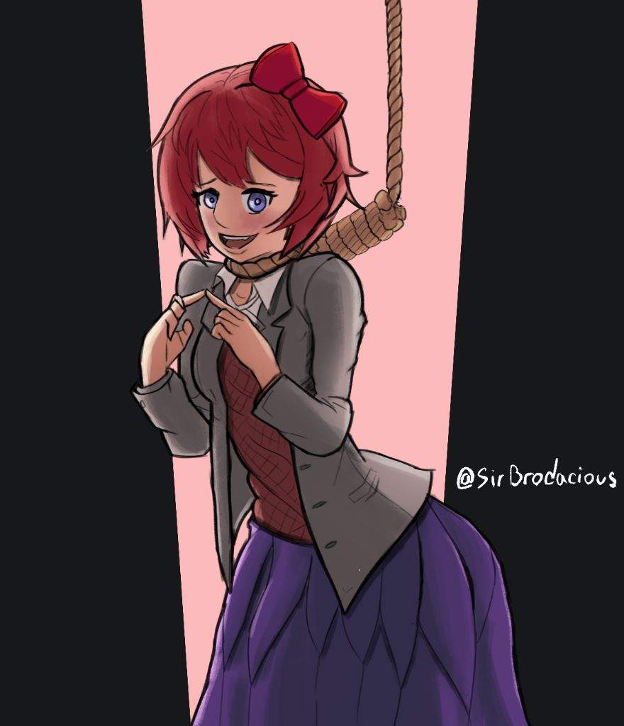 does sayori always kill herself