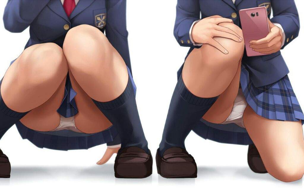 Fit spank dyke miniskirt