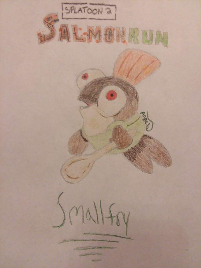 A Smallfry, Salmon Run Fan Art | Splatoon Amino