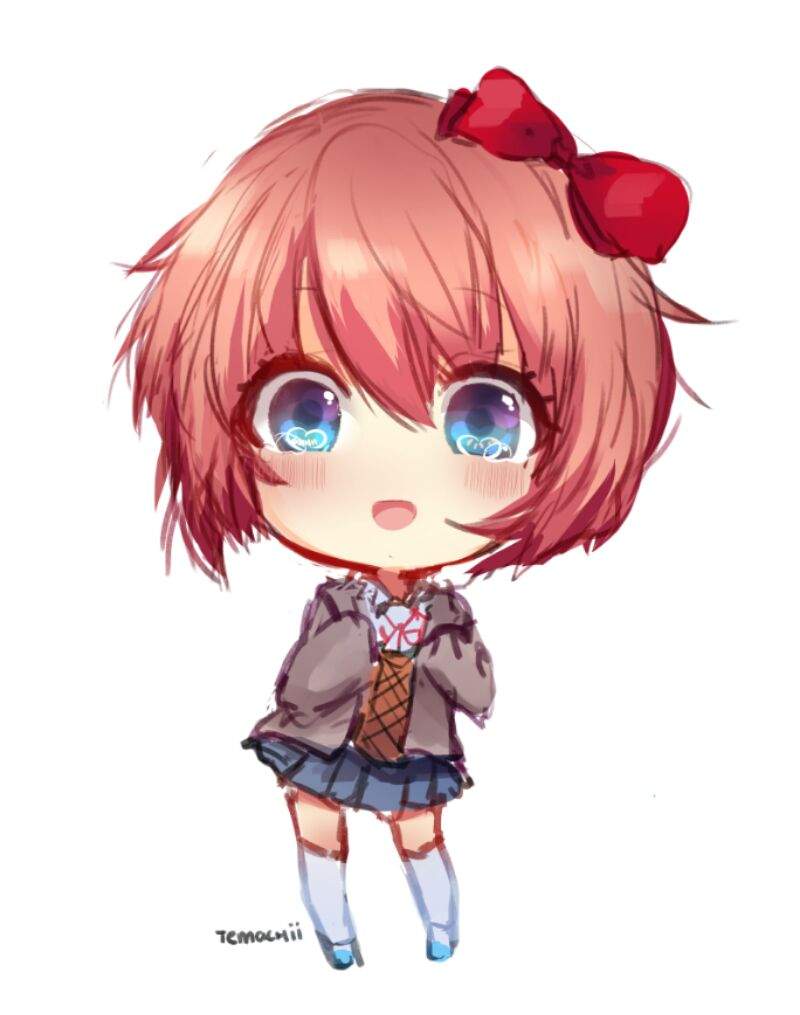 Diseño Base De Mi Avatar En Ddlc Recolor •¡doki Doki Literature