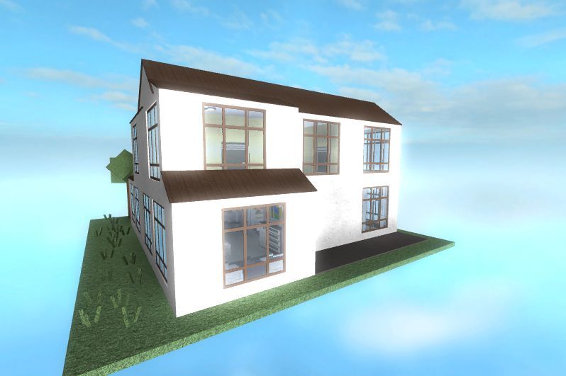 Build Modern Suburban By Oof Roblox Amino En - roblox adopt me estate house tour