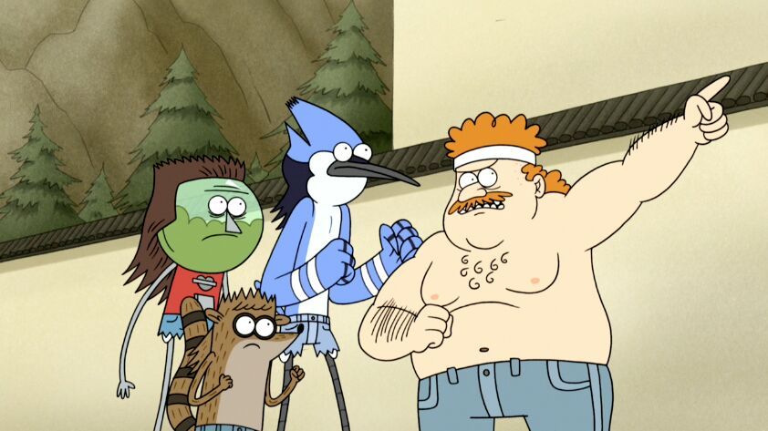 Mordecai and Rigby bought a deadly sandwich, but when Benson accidentally a...