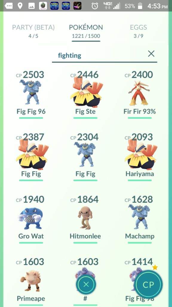 My Strongest Pokemon Of Every Type 