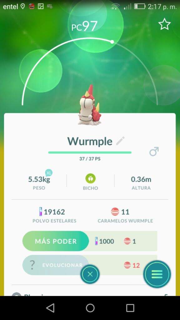 1 caramelo mas y evoluciona a wurmple | •Pokémon• En Español Amino