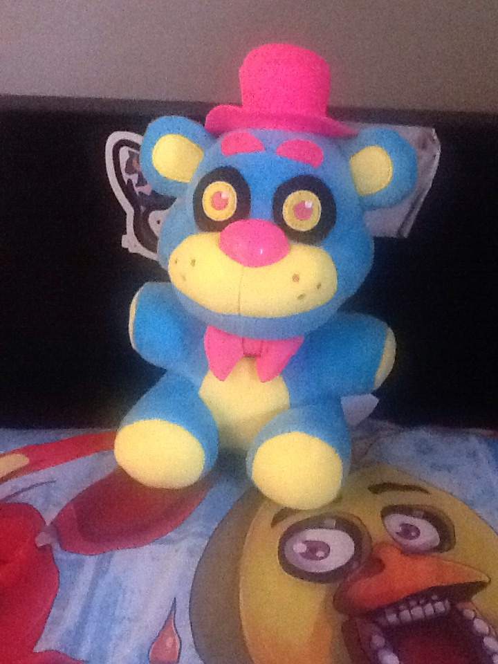 five nights at freddy's plushies blacklight