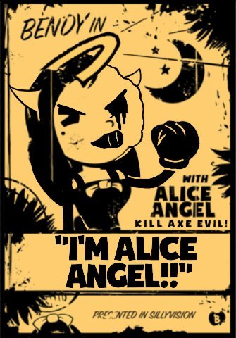 Alice Angel Evil Poster | Bendy and the Ink Machine Amino