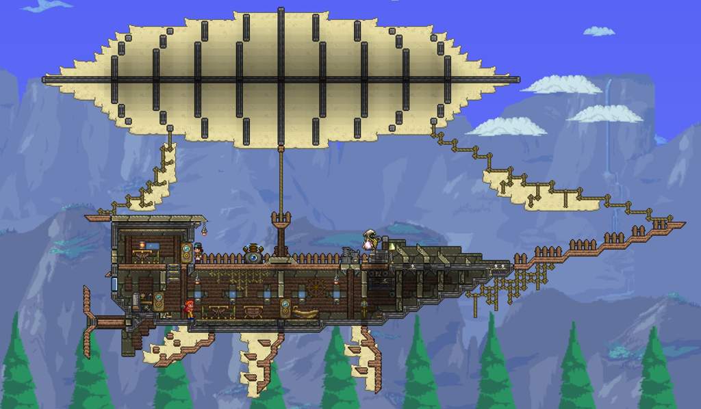 Steampunk Airship.