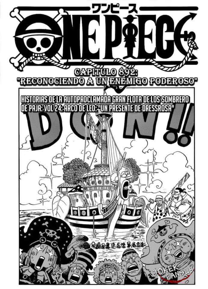 Manga 2 Reconociendo A Un Enemigo Poderoso One Piece Grand Line Amino