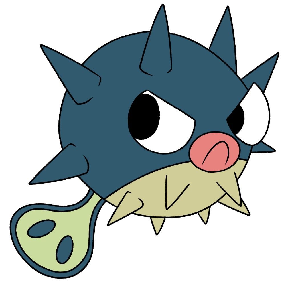 Digital Qwilfish (My Art) Pokémon Amino