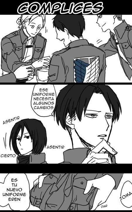 Cambio de uniforme de Eren | Shingeki No Yaoi Riren-Ereri Amino