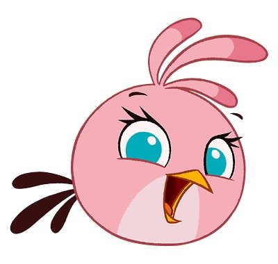 angry birds seasons back to school pink bird