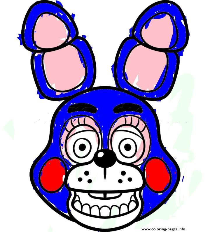 Miren el dibujo que yo hice mi hermanito pinto lo rosa | FNaF Amino ...