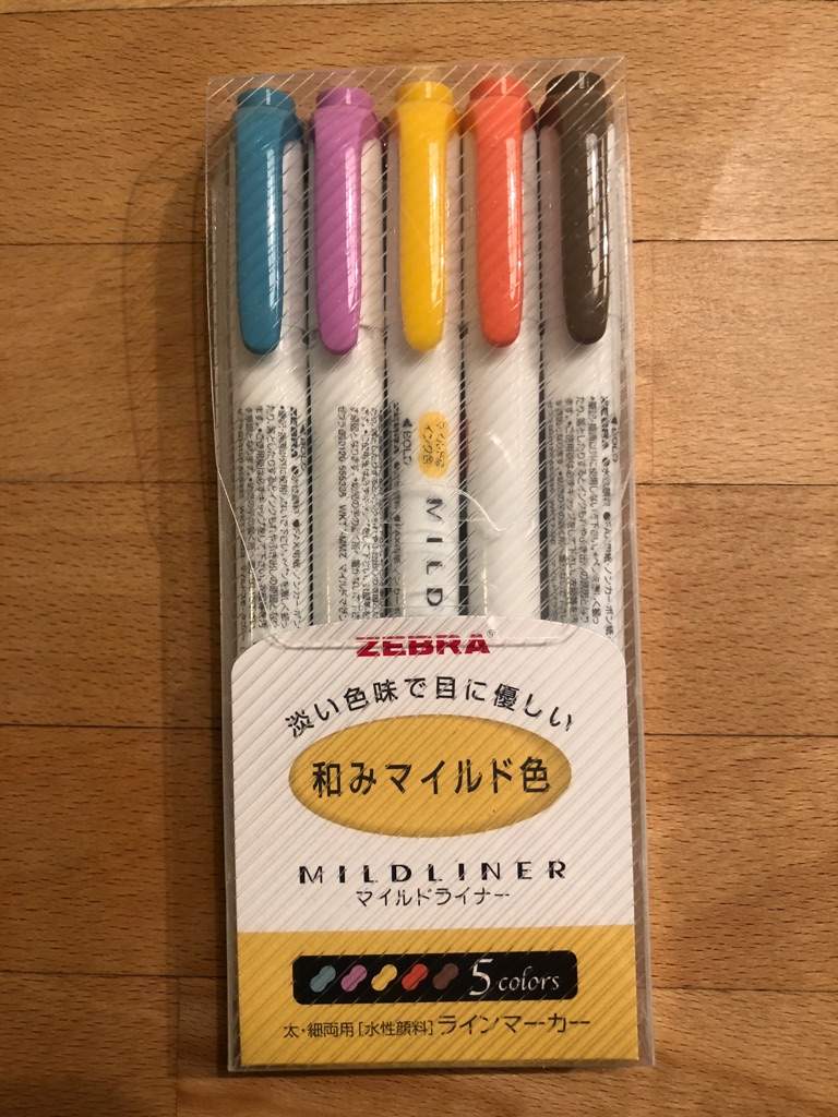 zebra mildliner zebra mildliner