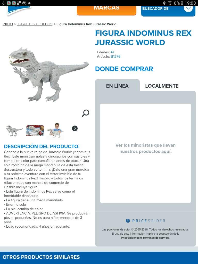 comprar indominus rex hasbro