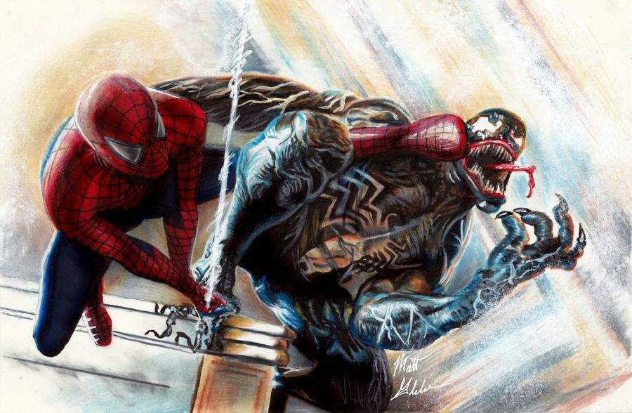 Fanfic : Spiderman vs Los simbiontes.