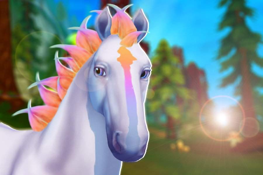 🌈Rainbow horse🌈 | Star Stable Online Amino